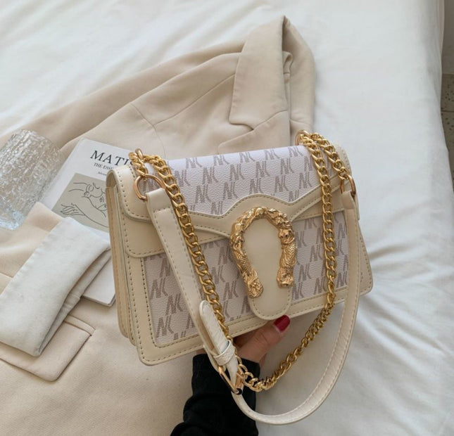 Mermaid Buckle Flap - Cream White