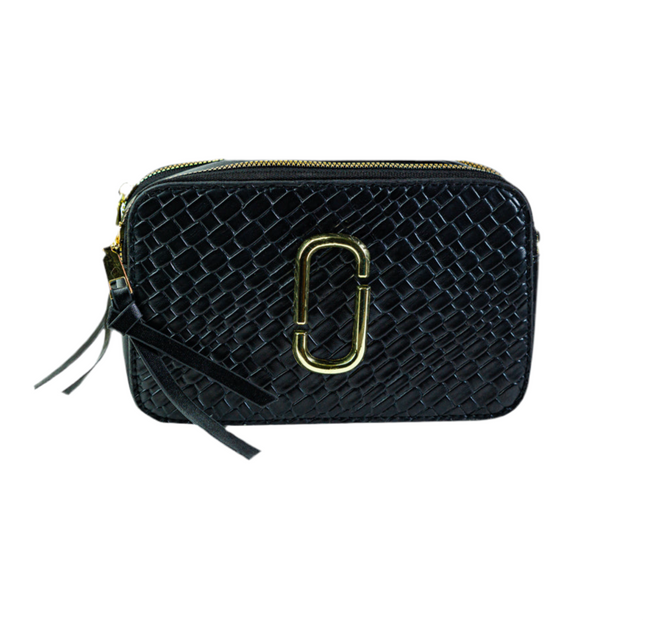 Pattern Black Square crossbody