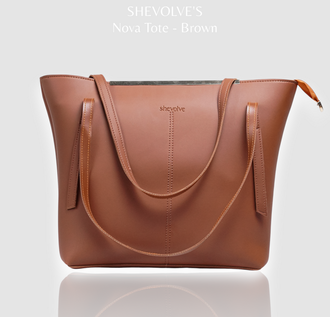 Shevolve Nova Tote - Brown