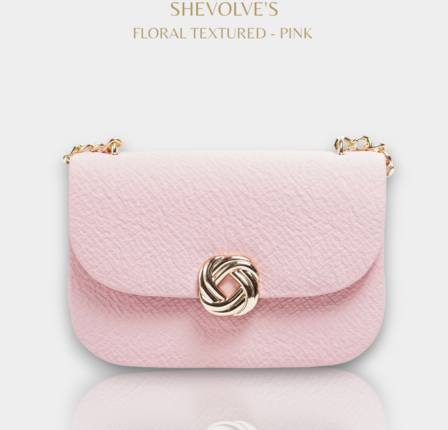 Shevolve Floral Textured  - Pink