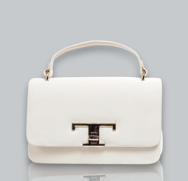 Shevolve T Grain Pattern -  Cream White