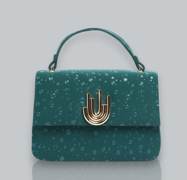 Shevolve U Bubble Pattern - Pine Green