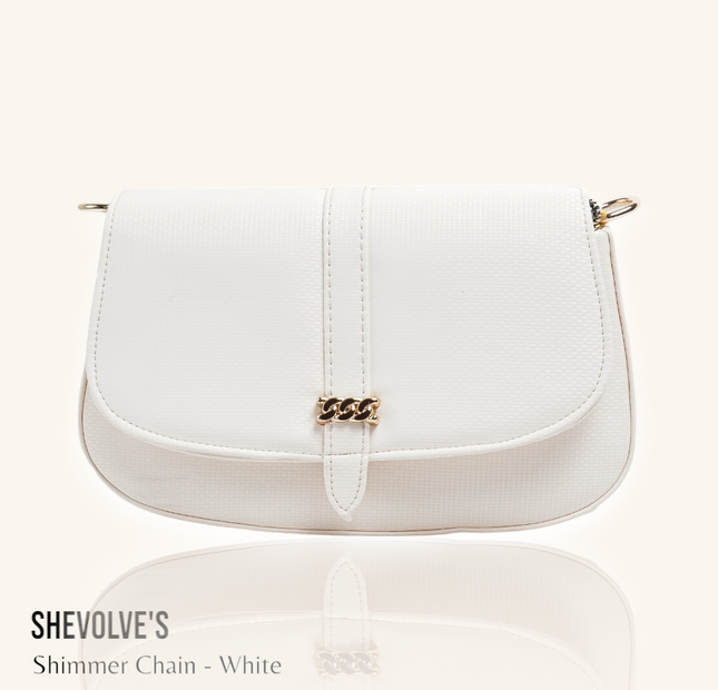 Shevolve Shimmer Chain - White