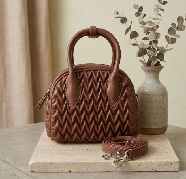Liu Jo Boston Bag- Brown