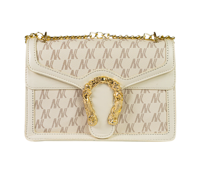 Mermaid Buckle Flap - Cream White