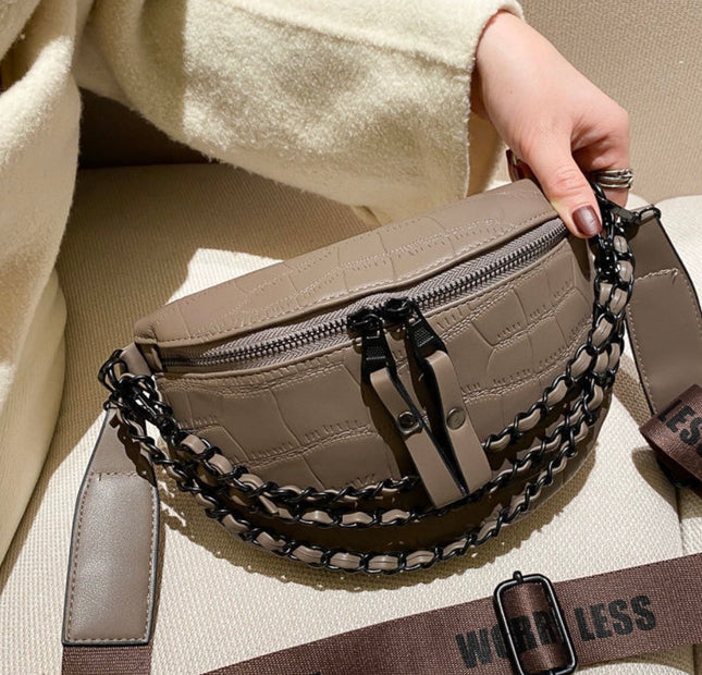 Fanny Pack - Pattern Grey