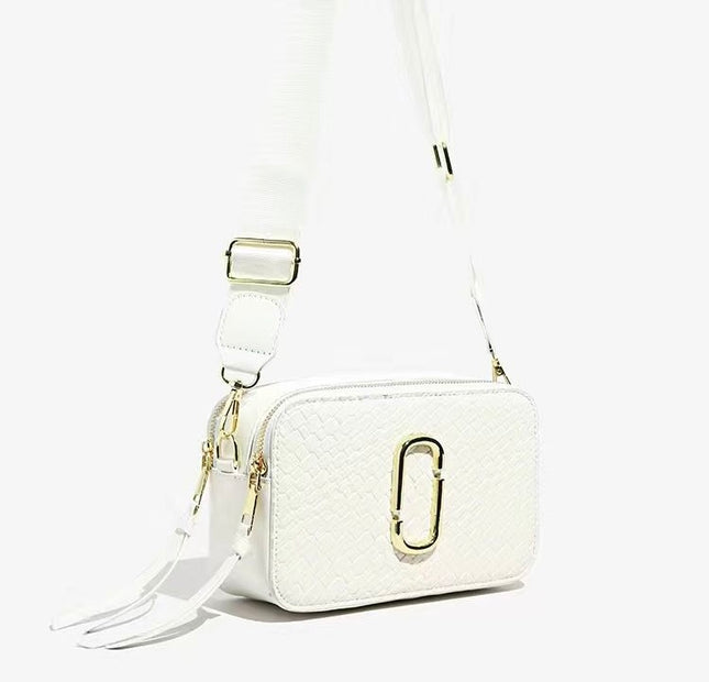 Pattern White Square crossbody