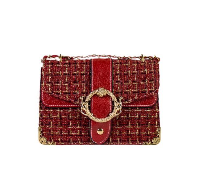 Rectangular Flap - Maroon