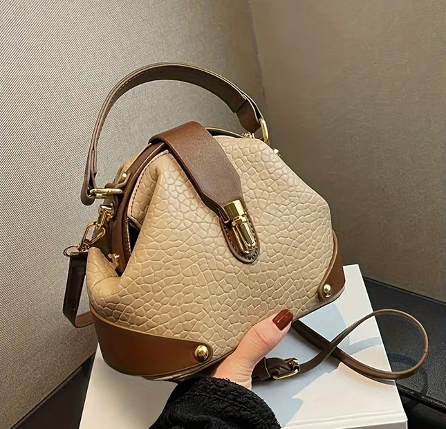Mini Kiss Lock - Brown