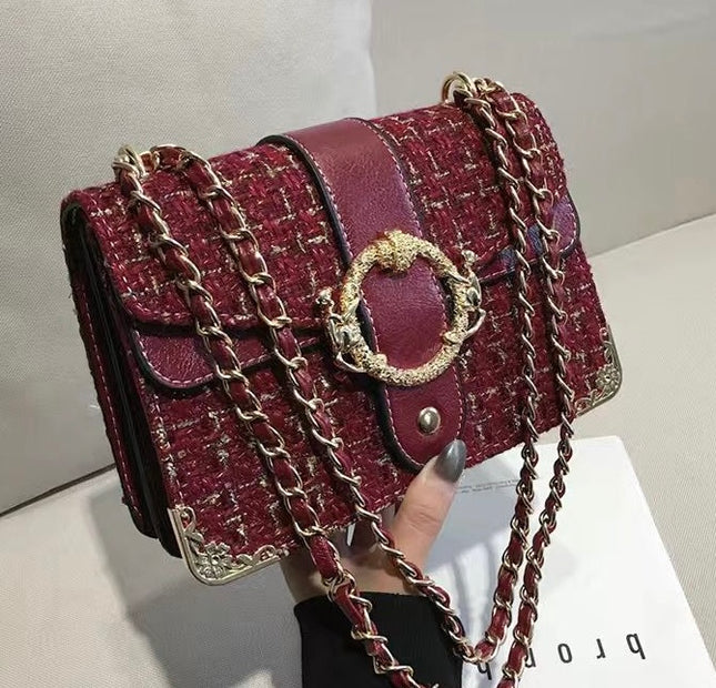 Rectangular Flap - Maroon