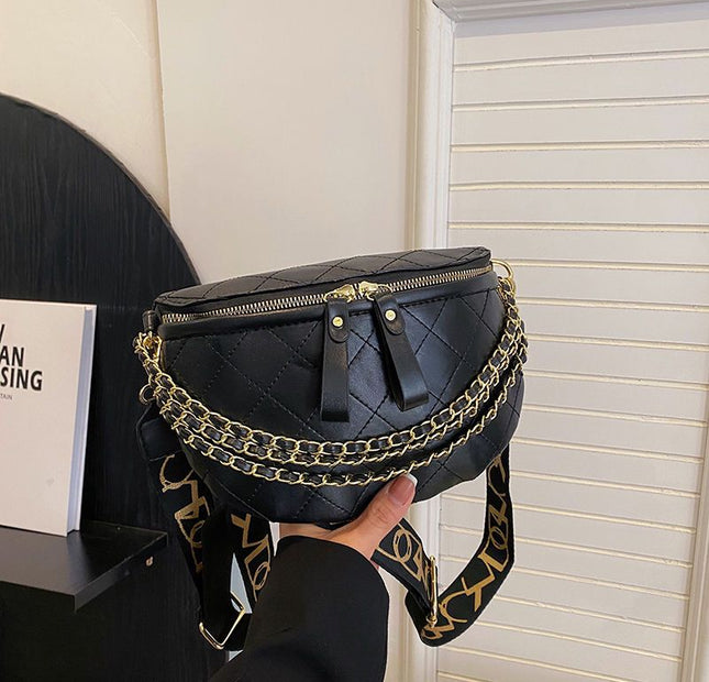 Fanny Pack - Pattern Ring Black