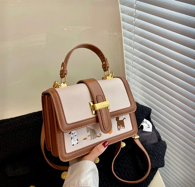 Two-Hued Cat Bag