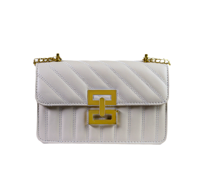Evara - C Quilted Flap Chain
