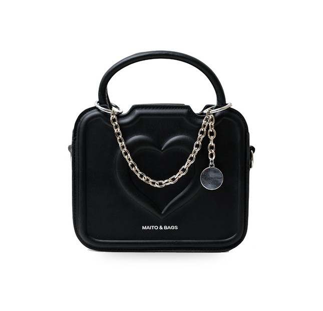 Box Heart - Black