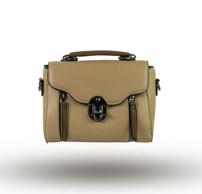Satchel Bag - Beige