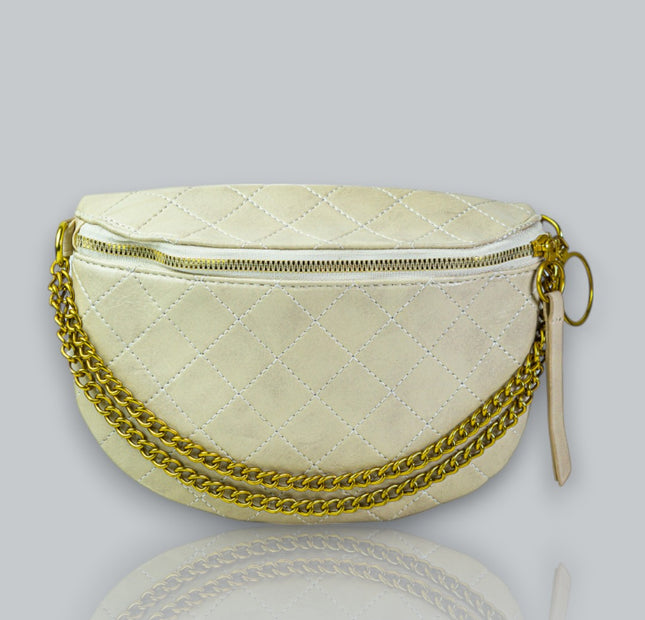 Fanny Pack - Pattern Cream White