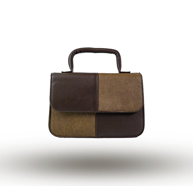 Plaid Patchwork - B&Brown