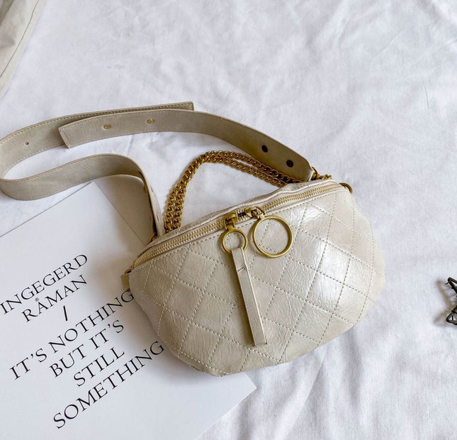 Fanny Pack - Pattern Cream White