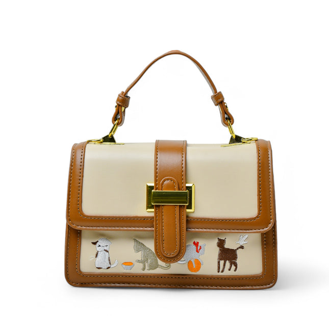 Two-Hued Cat Bag