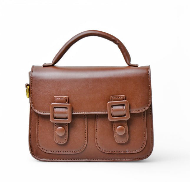 Cambridge Buckle Style - Chestnut